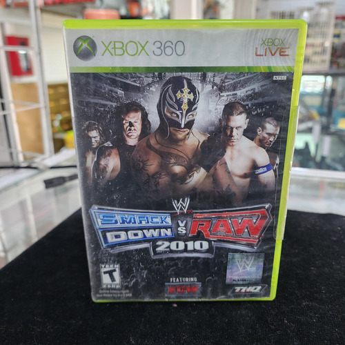 Wwe Smackdown Vs. Game Raw Box 360