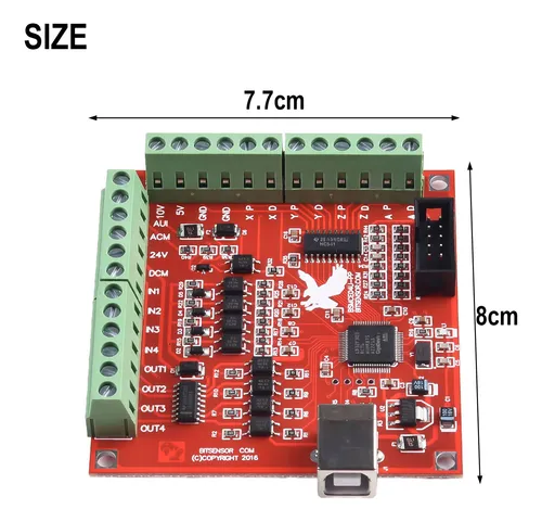Tarjeta Controladora Mach 3 Usb Cnc Breakout Board
