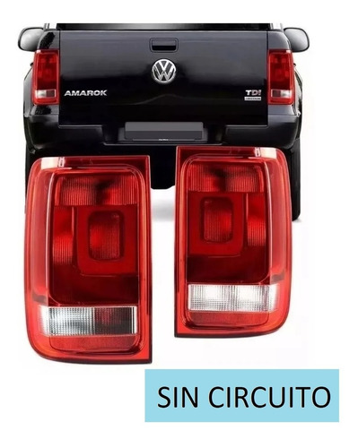 Faro Trasero Amarok 2010 2011 2012 2013 2014 Con Circuito