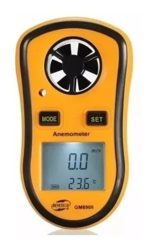 Anemómetro, Medidor Digital De Viento Y Termómetro Gm8908