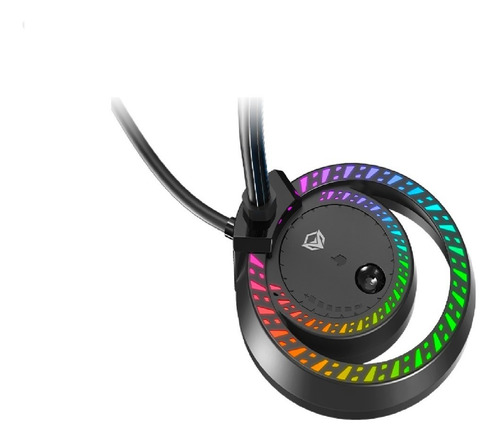 Imagen 4 de 7 de Microfono Gamer Usb Rgb Para Pc Streaming Meetion Mc 14
