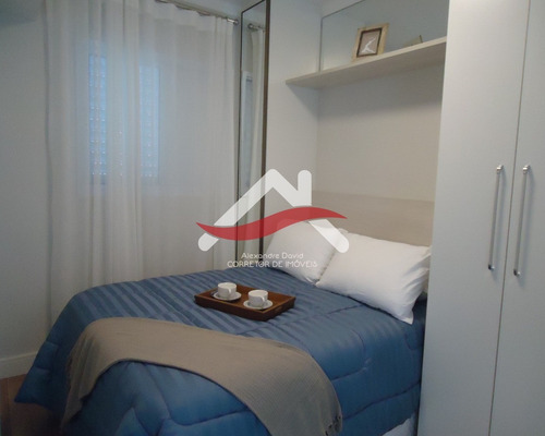 Imagem 13 de 16 de Jr Mirante Da Colina. Apartamento 53,42 M². 2 Dormitórios, Varanda Gourmet, 1 Vaga De Garagem, Lazer. Shopping De Serviços - Ap00160 - 69674307