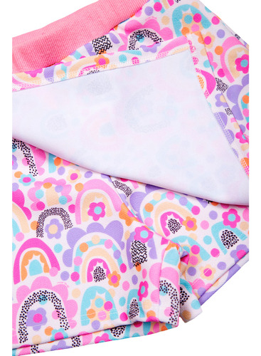 Conjunto Shorts Saia Be Happy Ma0236 +roupa Boneca Marthiê