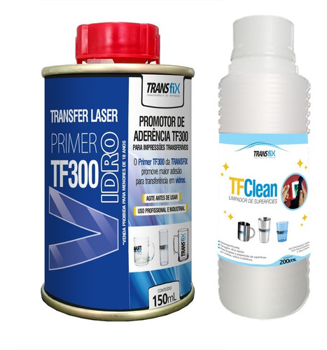 Transfer Laser Kit Tf300 + Limpador Tfclean Transfix