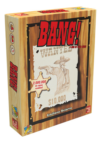 Bang! - Jogo De Tabuleiro E Cartas