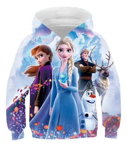 comprar Sudaderas Con Capucha Elsa Princess De Frozen 2 Para Niñas