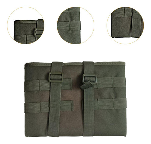 Roll Up Camping Mat De Liberación Rápida Accesorios Verde