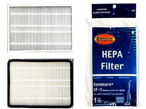 Envirocare Reemplazo Hepa Kenmore 86889-ef1 3 Pk, 3 Filtros,