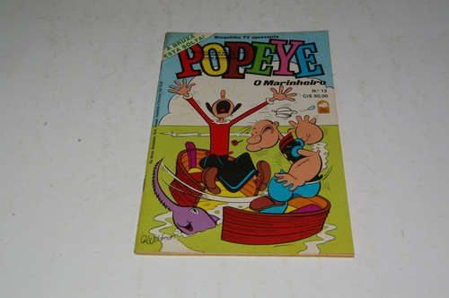 Popeye Nº 12 - 1982 - Editora Bloch - Original