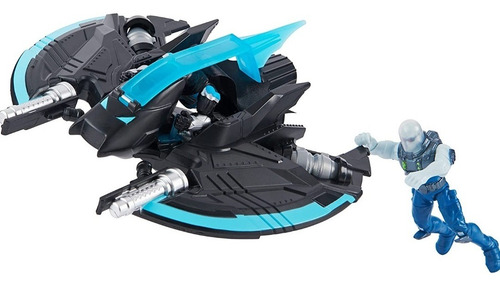 Batman & Mr Freezer Set Con Vehículo De Batalla Spin Master