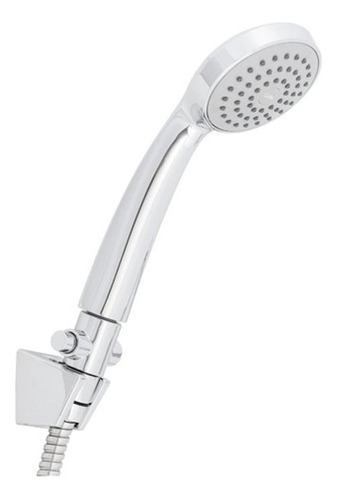 Chuveiro Ducha Cromada Deluxe Com Chuveirinho Celite Inox Metal