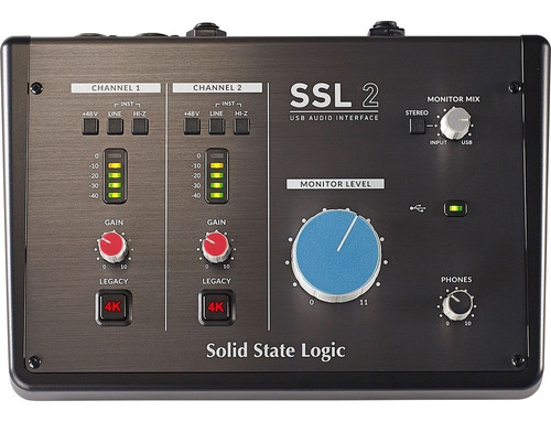 Interface De Audio Usb Solid Stage Logic Ssl2