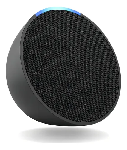 Alexa Echo Pop Assistente Virtual Controle Por Voz Preto
