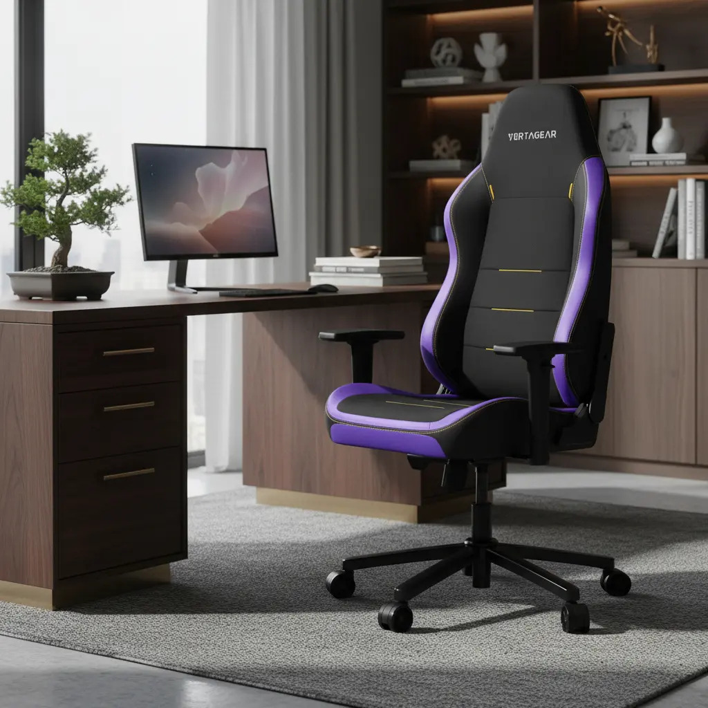 Silla Gamer Vertagear S-line Sl3800 Se Midnight Purple