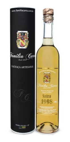 Imagem 1 de 1 de Cachaça Artesanal Envelhecida Barril Carvalho Francês S/1998