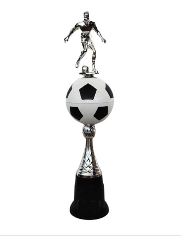 Trofeo Futbol 62 Cm + Stickers Personalizado