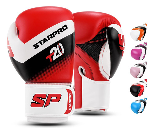 Guantes Para Boxeo Starpro , 6oz , Para Niños , Rojo