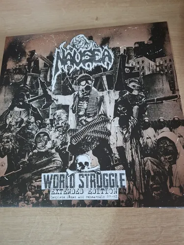 洋楽 DISRUPT/NAUSEA Split LP Nausea World Struggle: Demos '88-'92 Lp Duplo+ep | MercadoLivre
