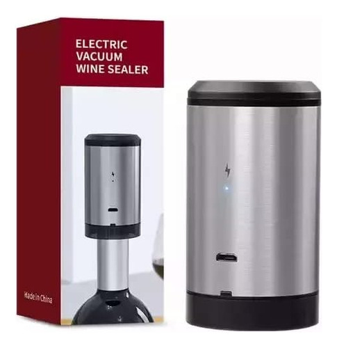 Kubedin Electric Wine Stopper, Automatic Vacuum Wine Pump, P