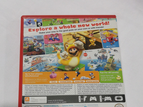 Súper Mario 3d World Wiiu Nintendo Wiiu (Usado)