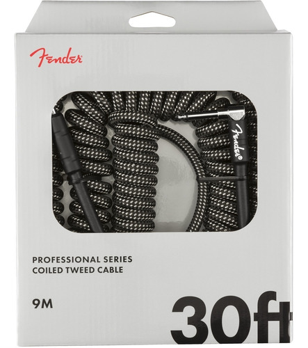 Cable De Guitarra Fender Professional Series 9m Tweed Grey