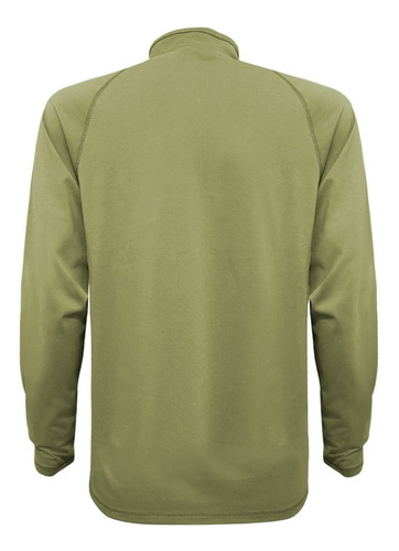 Imagen 3 de 9 de Polera Hombre Manga Larga Arrayán Lenga® Uv+pro Cierre Sbs®