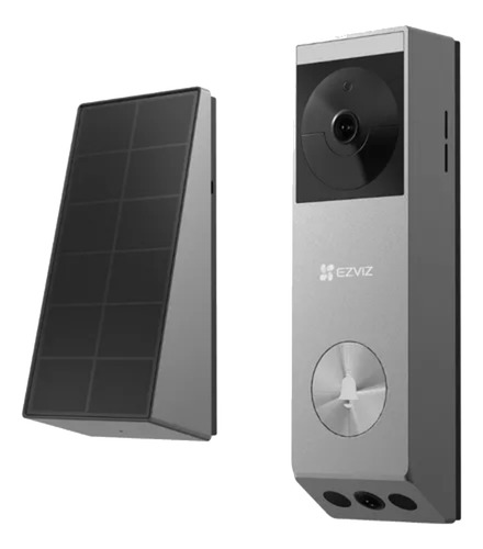 Video Portero Wifi Batería Cámara Ezviz Ep3x 2k Carga Solar