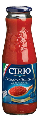 Passata Rústica De Tomate Cirio 680g