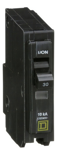 Pastilla Interruptor Termomagnético Qo130 1 Polo 30a 120/240 Marca Square D