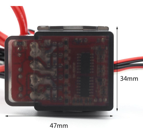 Regulador De Eléctrico Esc 320a 7.2v-16v 540 Control De