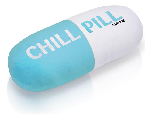 Almohada Amrimasrtrade Chill Pill, Cojines Decorativos, Colo