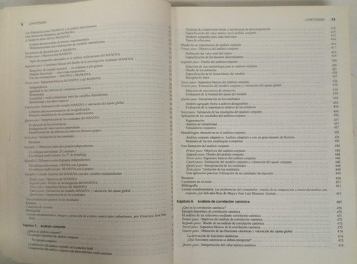 Analisis Multivariante - Hair / Anderson / Tatham / Black (Usado)