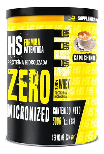 Proteína Isolate Inmortal Suplements 500g Sabores Capuchino