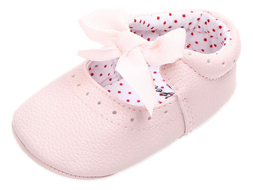 Zapatos De Cuna Con Lazo A La Moda Para Niñas Recién Nacidas