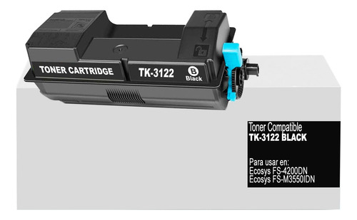 Toner Tk3122 Genérico Para Ecosys Fs-4200dn / Fs-m3550idn