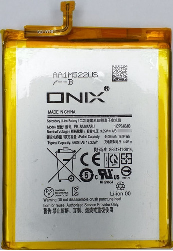Bateria Compatible Onix Eb-ba705abu Para Samsung Galaxy A70