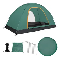 Comprar Tiendas Casa Campaña 3 Personas\u002Fgran Espacio \u002Ffácil Instalar Color Verde Oscuro Lawuto