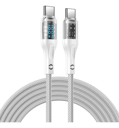 Cable Original Hoco Nylon Usb-c 100w Carga Rapida Samsung