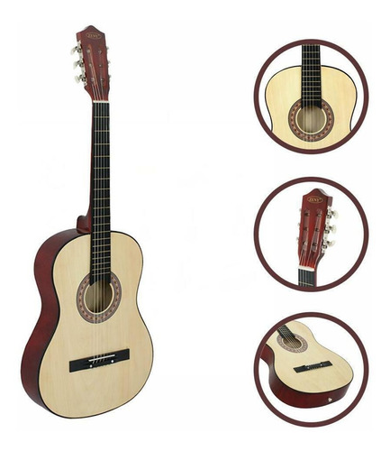 Guitarra Acústica Para Principiantes Segawe De 38