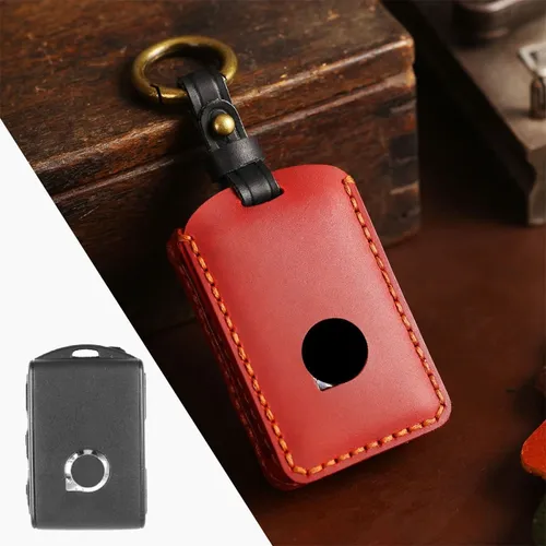 Funda Roja Para Llaves De Coche Volvo