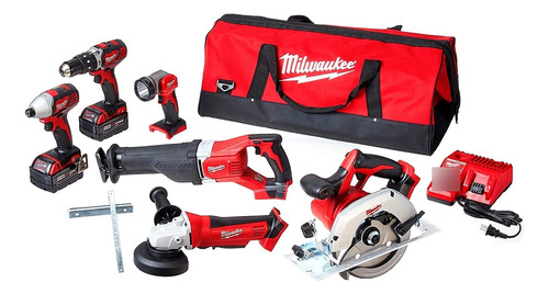 Milwaukee Kit Combinado De 6 Herramientas Inalámbricas De .