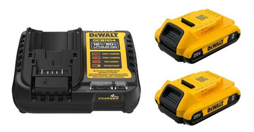 Rotomartillo Dcd805 + Atornillador Dcf887 Dck2490d2 Dewalt Color Amarillo Frecuencia 1