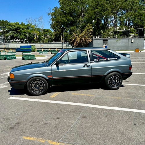 Gol Gts 91/92 Cinza Andino (turbo Forjado Legalizado) .