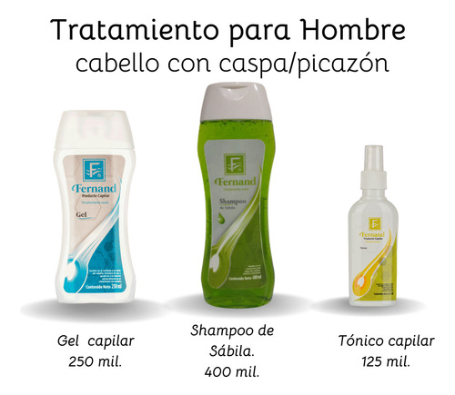 Solución Anticaida Para Hombre Con Cabello Con Caspa