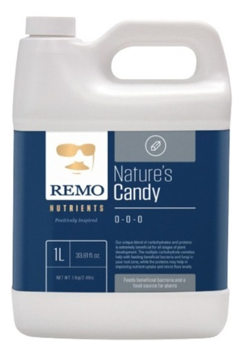 Fertilizante Remo Nutrients Nutri Candy 1 Litro (0-0-0)