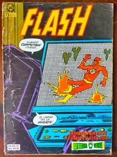 Flash No.9 Dc Comic Ediciones Zinco España Año-1981