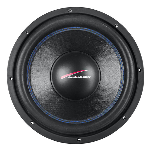 Subwoofer 12 Audiobahn 1000w Asw12u Color Negro