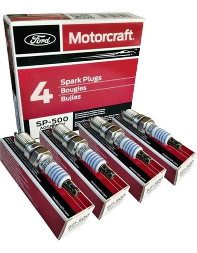 Imagen 4 de 4 de Bujia Motorcraft Ford F150 Fortaleza 5.4 98-99 Ranger 97-03