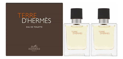 Set De Regalo De Perfume Hermes Terre D' Para Hombre, 50 Ml,