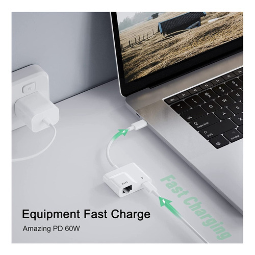 Adaptador Usb C A Ethernet For Macbook Air/pro